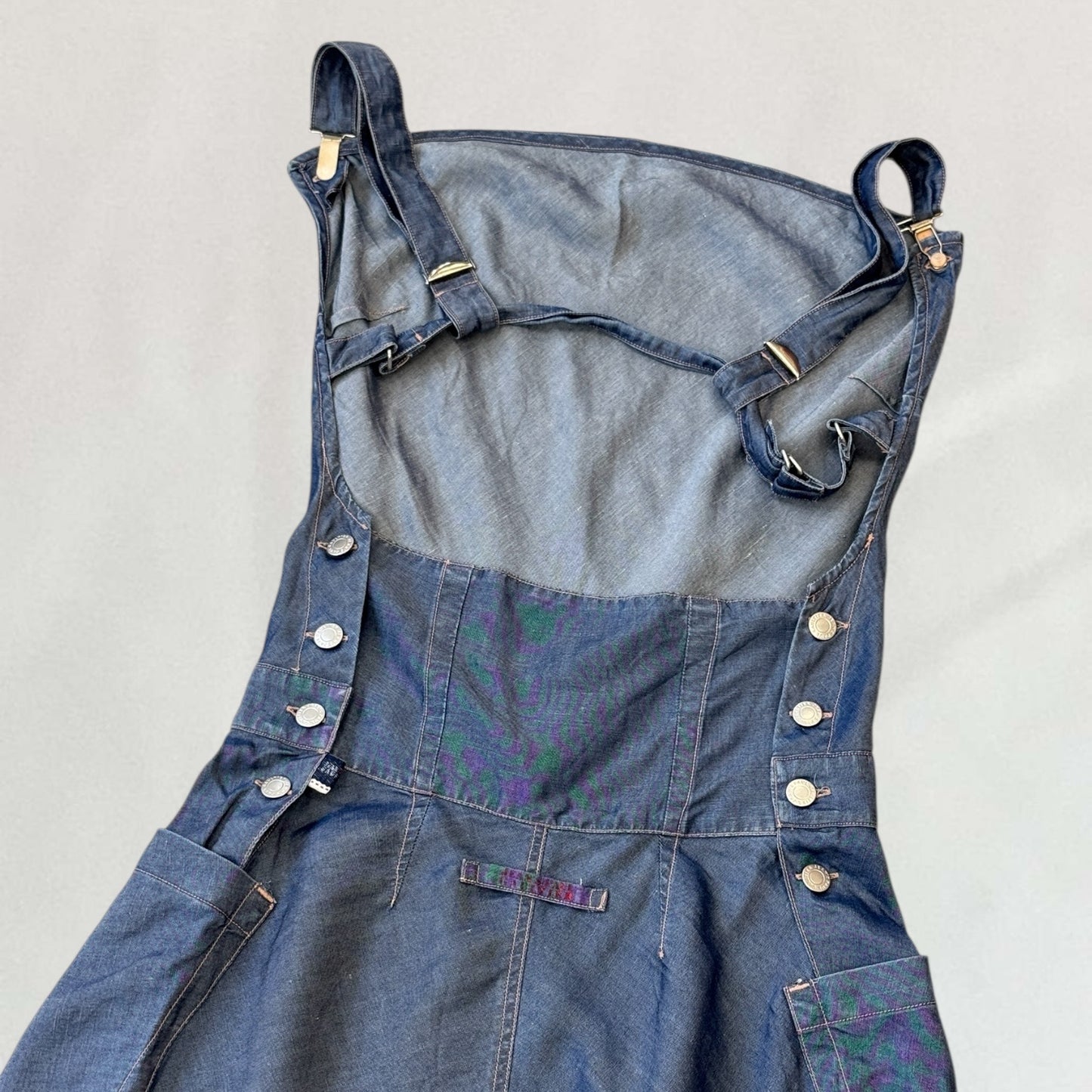 Jean Paul Gaultier dungaree dress
