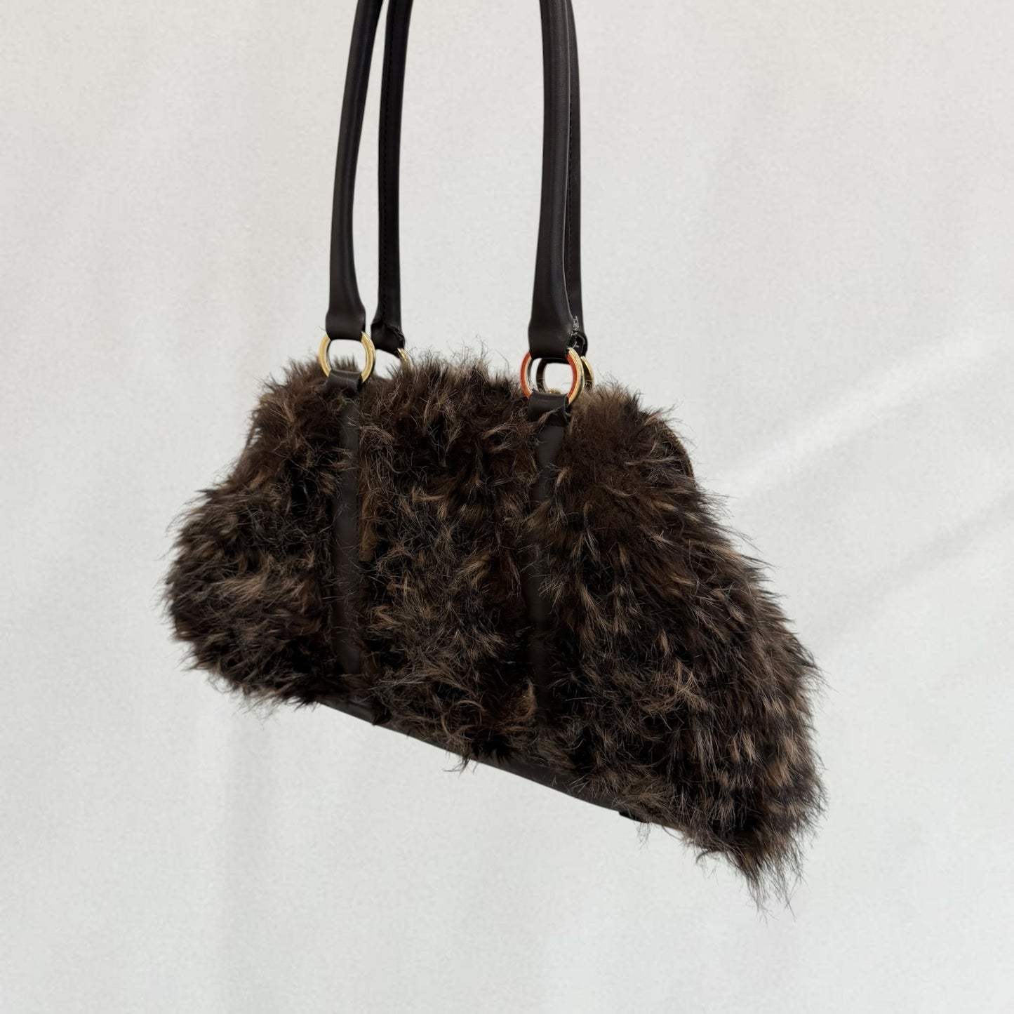 Blumarine fur bag