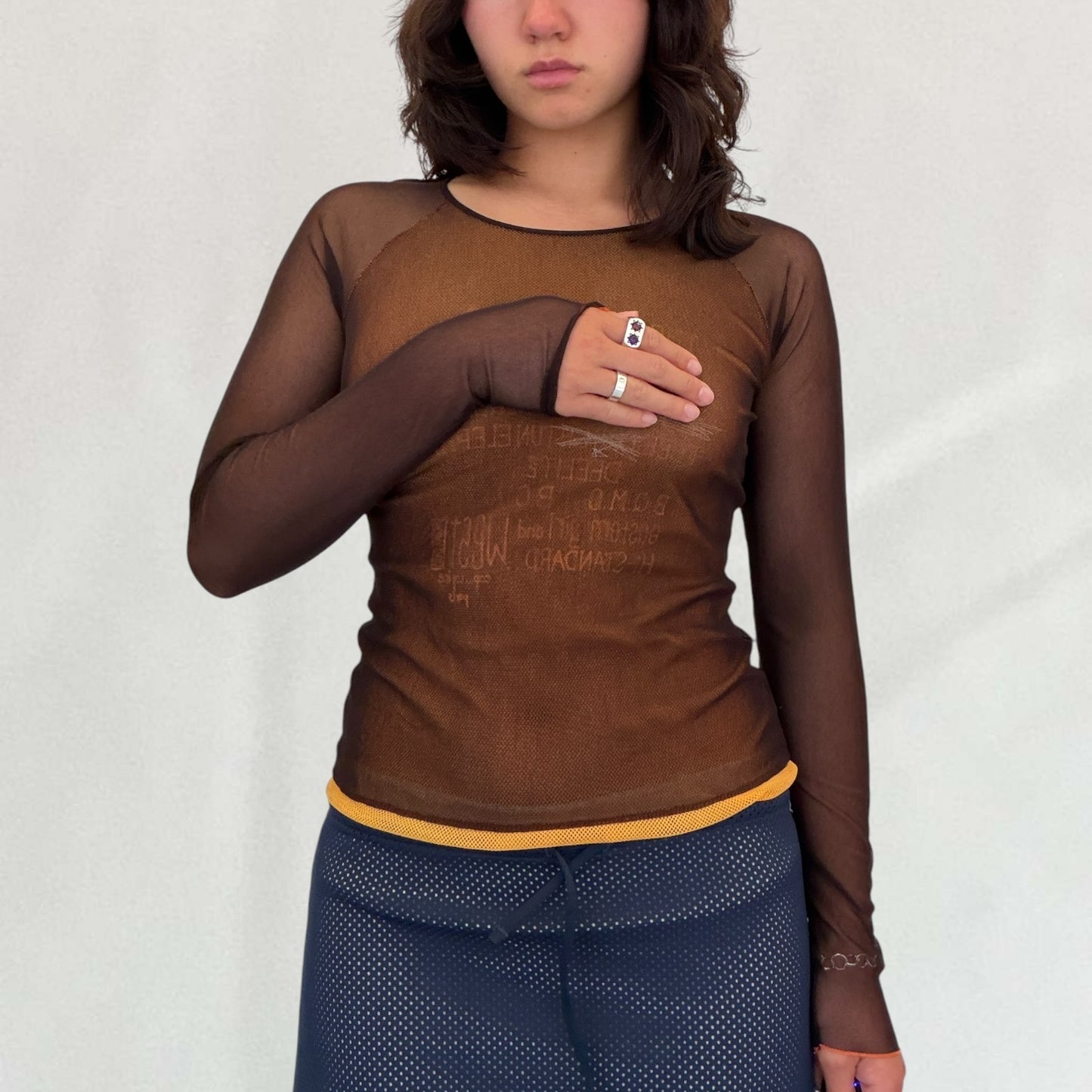 Cop Copine mesh top