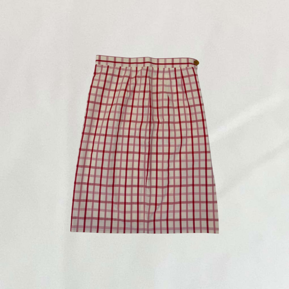 Vivienne Westwood plaid midi skirt