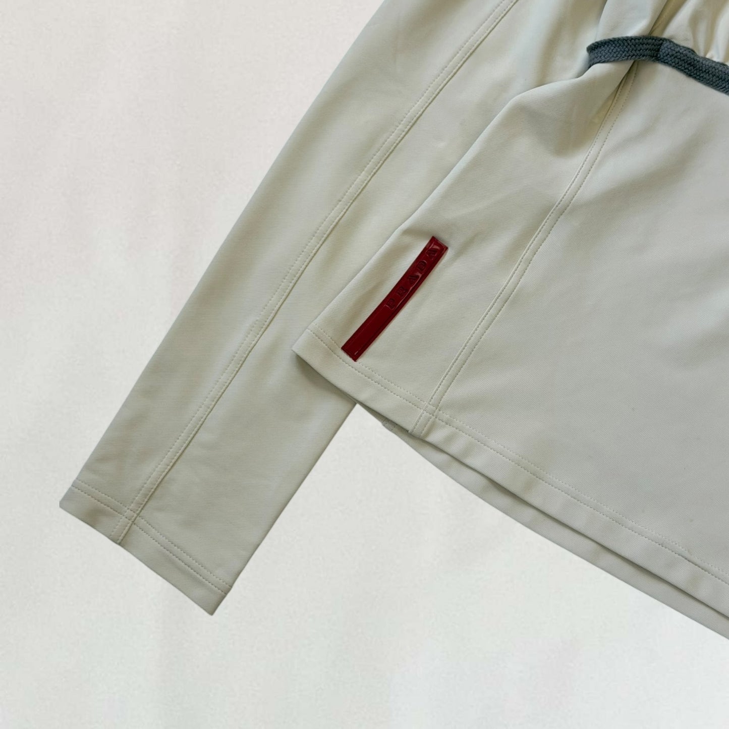 Prada Sport hook and eye top