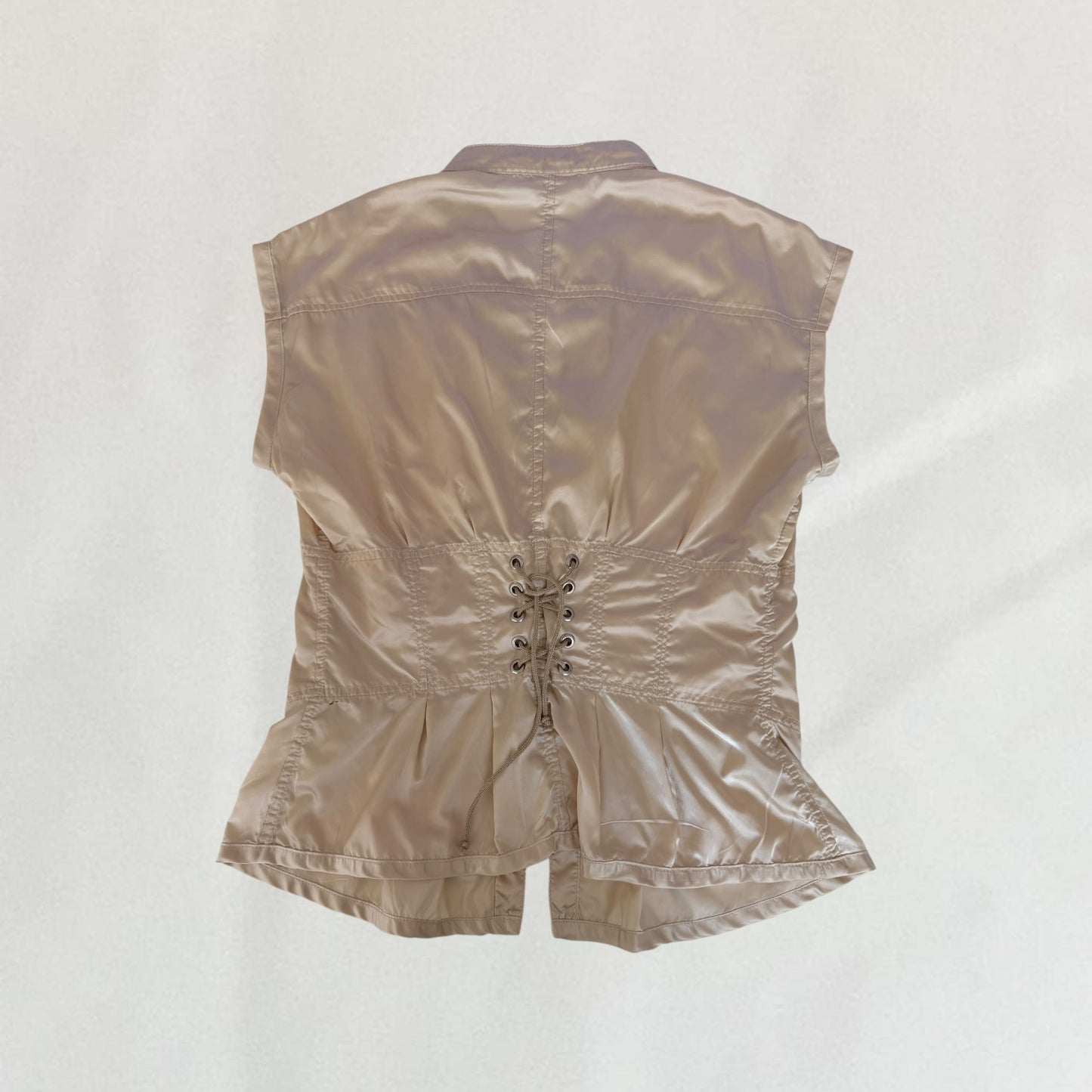 Prada satin blouse