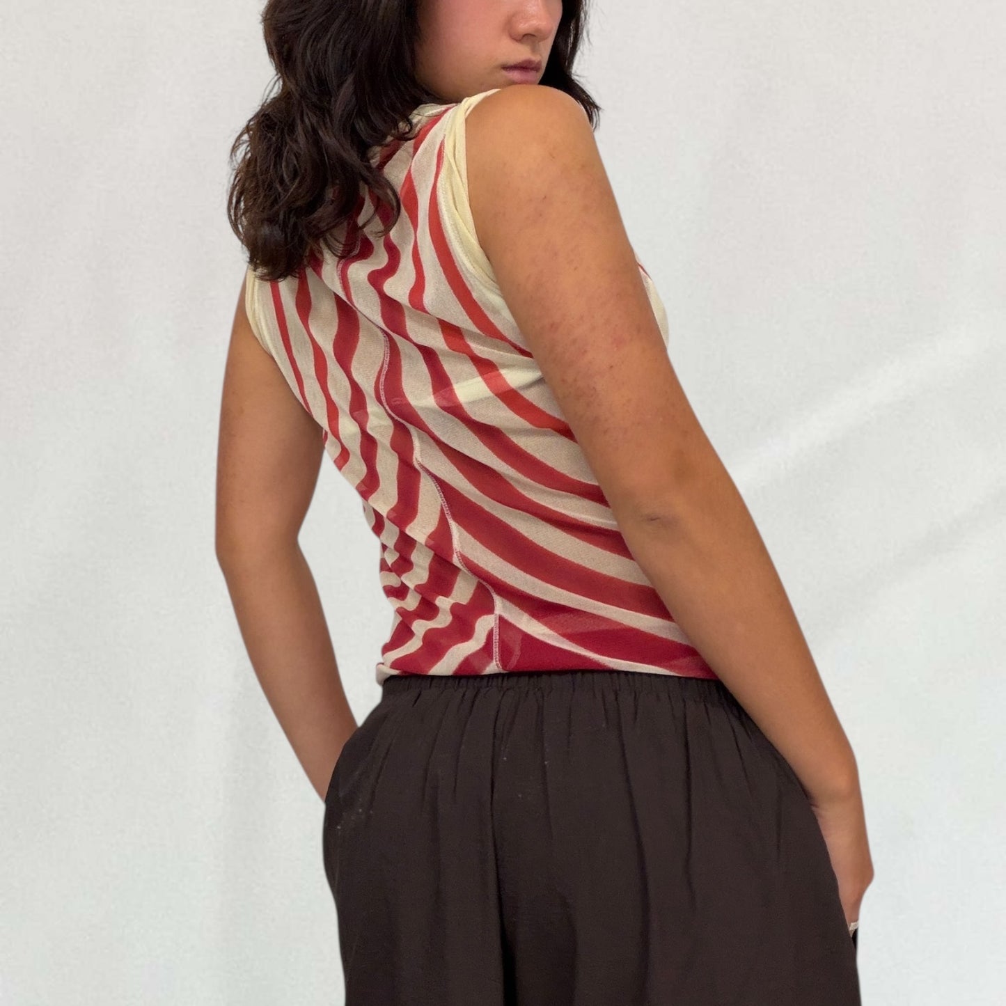 Jean Paul Gaultier mesh vest