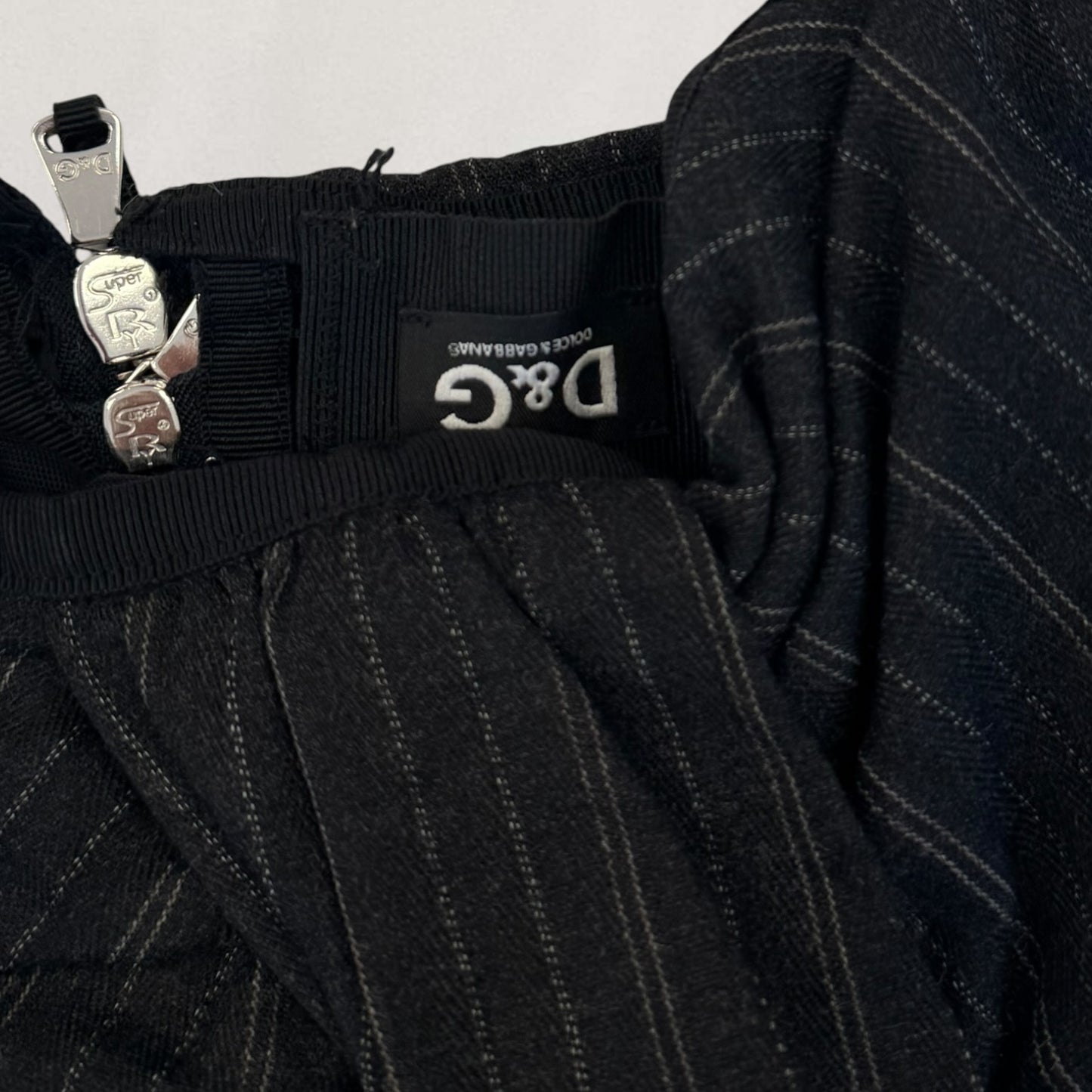 Dolce & Gabbana pinstripe corset