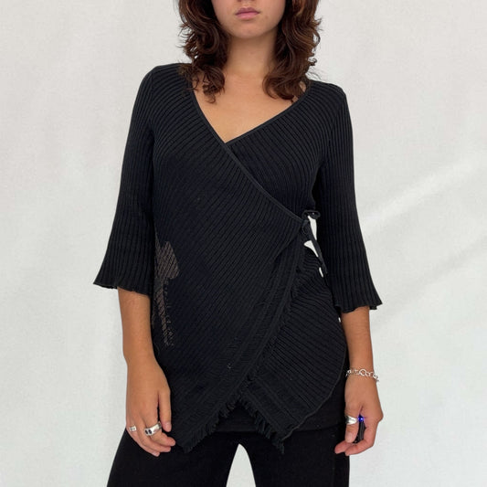 Cop Copine wrap cardigan