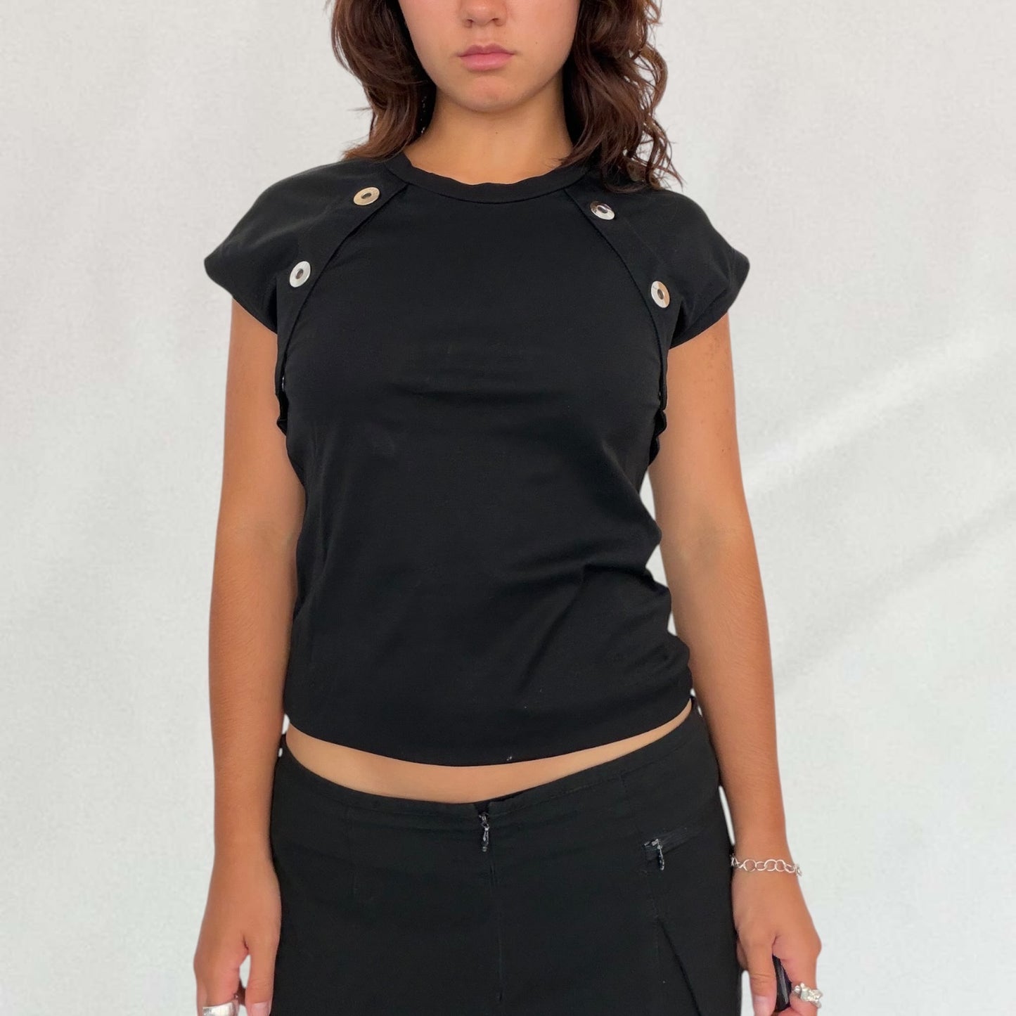 Diesel button T-shirt