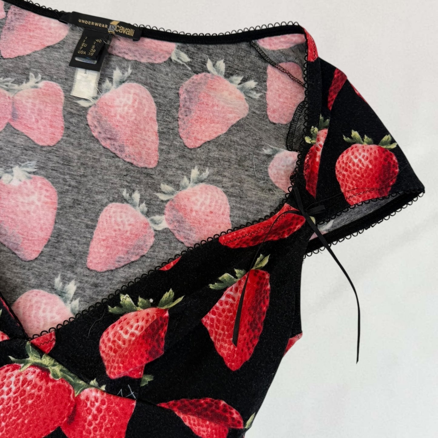 Roberto Cavalli strawberry T-shirt