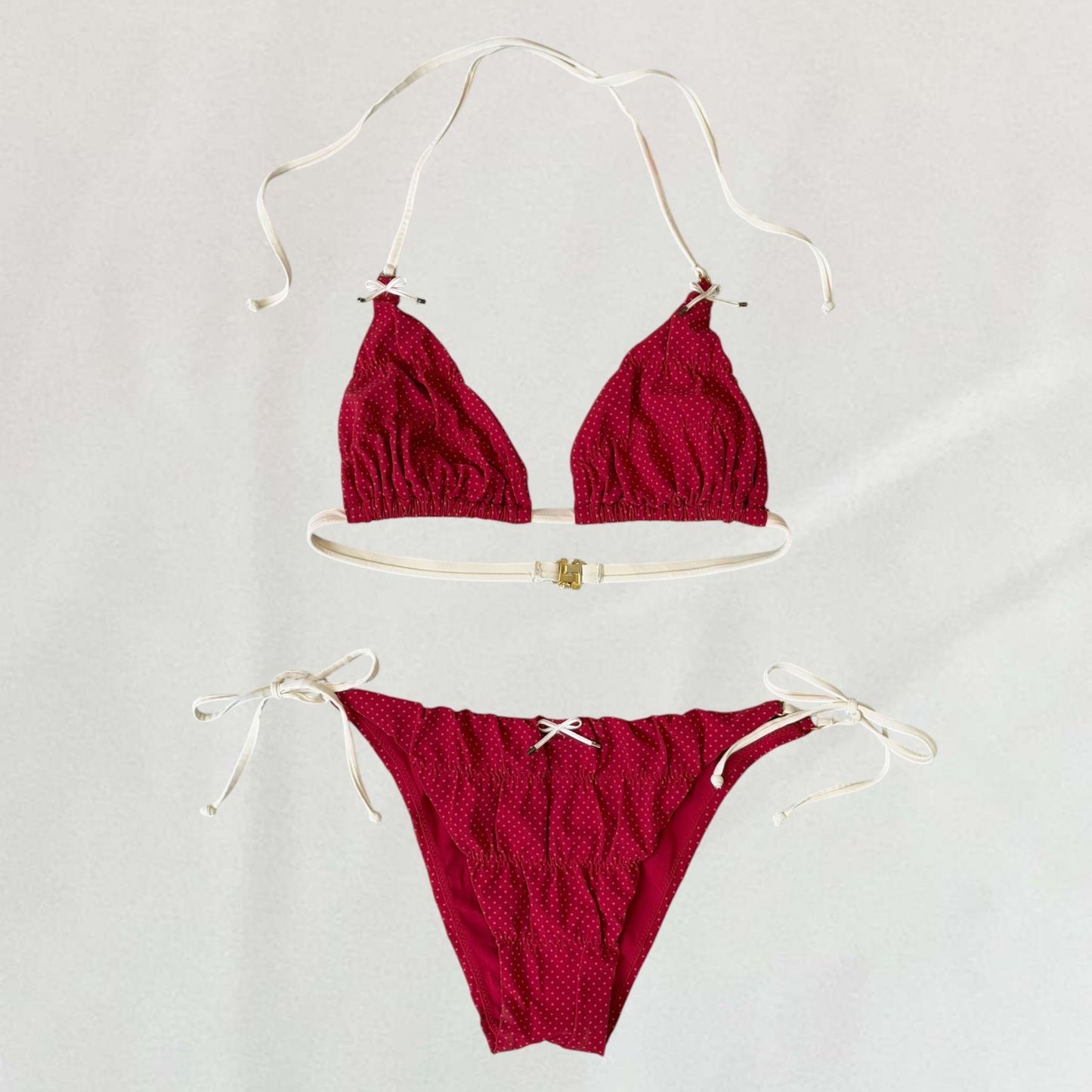 Moschino polka dot bikini