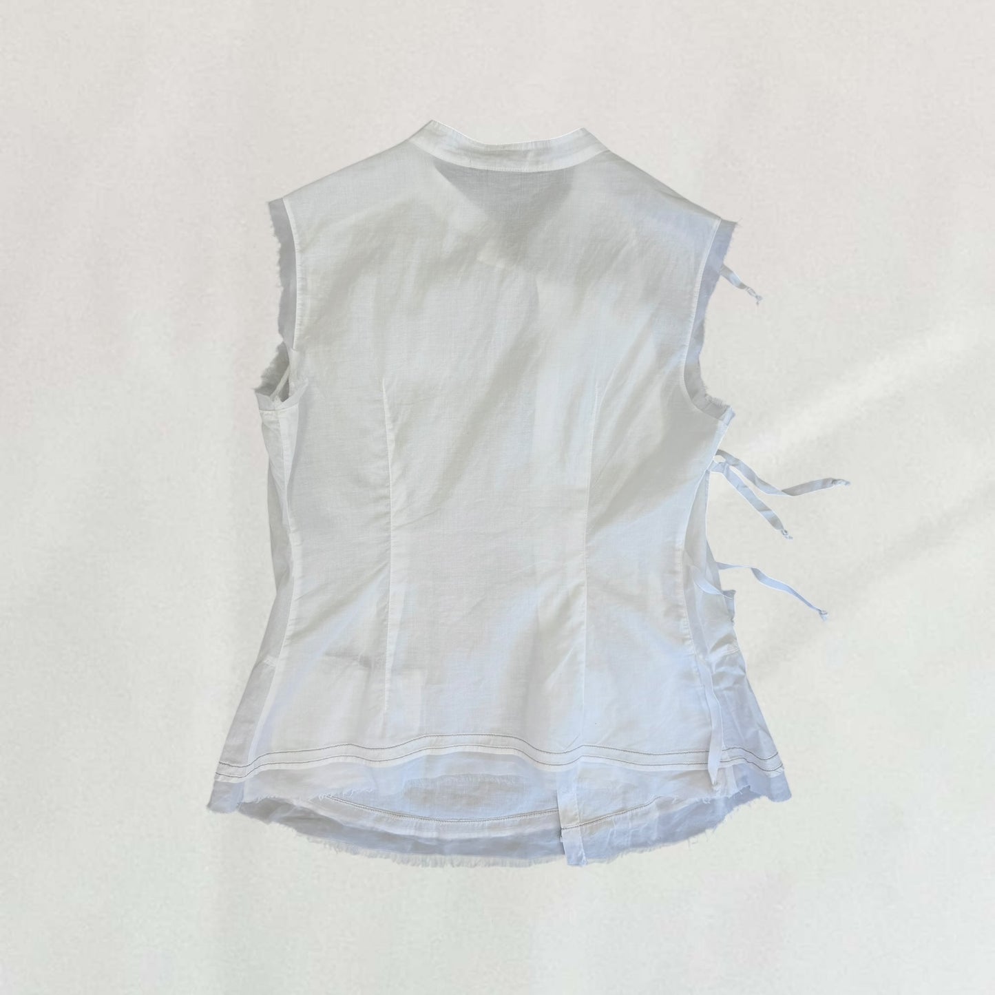 Marithé + François Girbaud asymmetric vest