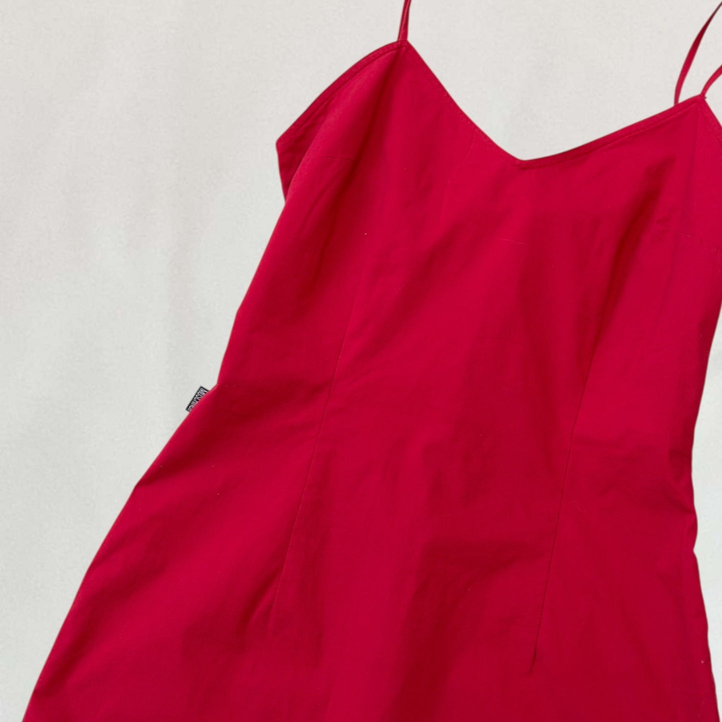 Moschino lace up dress