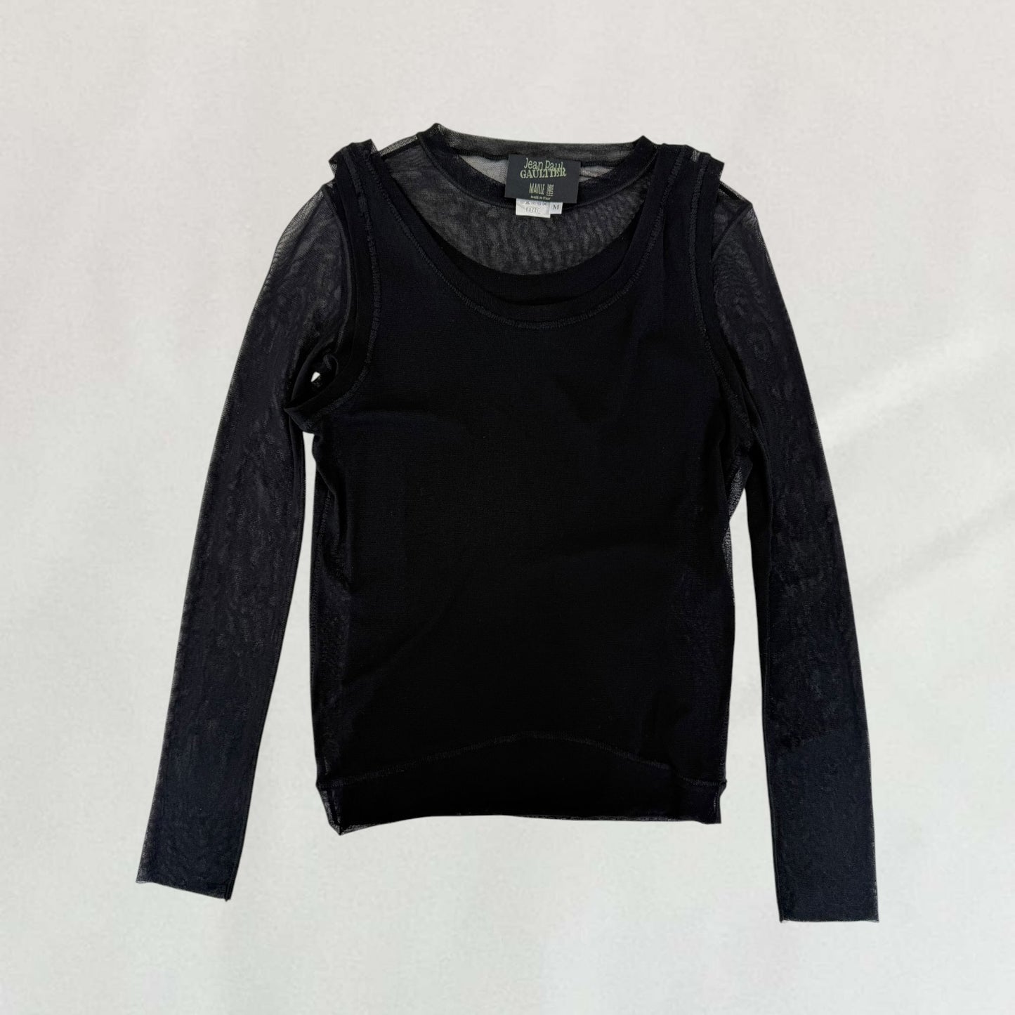 Jean Paul Gaultier mesh top