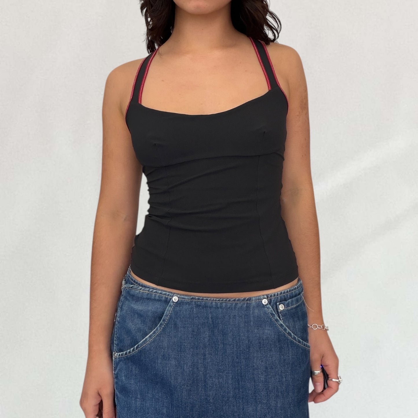 Marithé + François Girbaud racer back tank