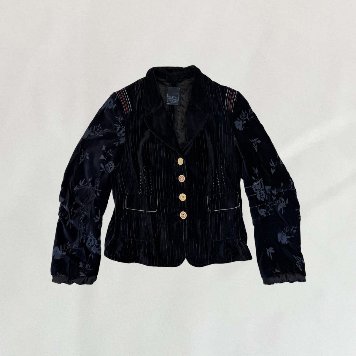 Marithé + François Girbaud velvet jacket