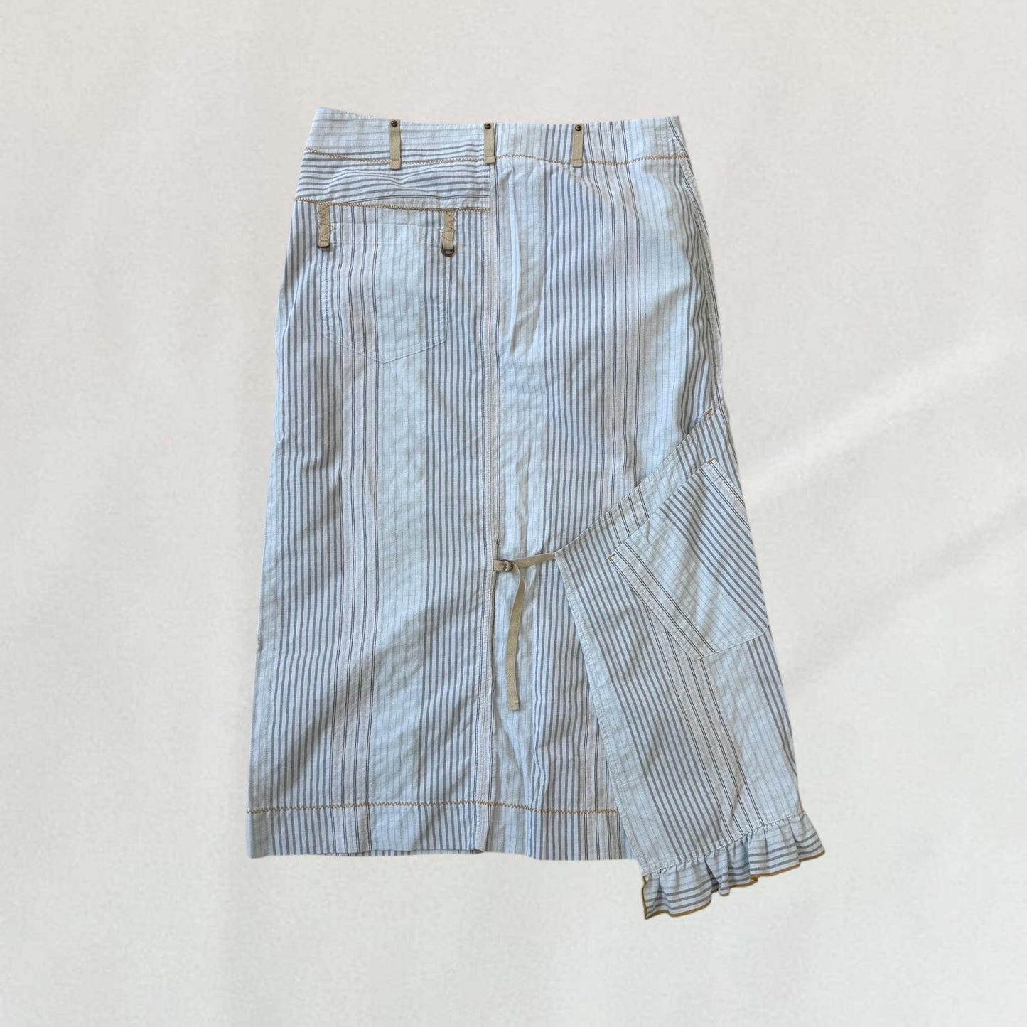 Cop Copine pinstripe skirt