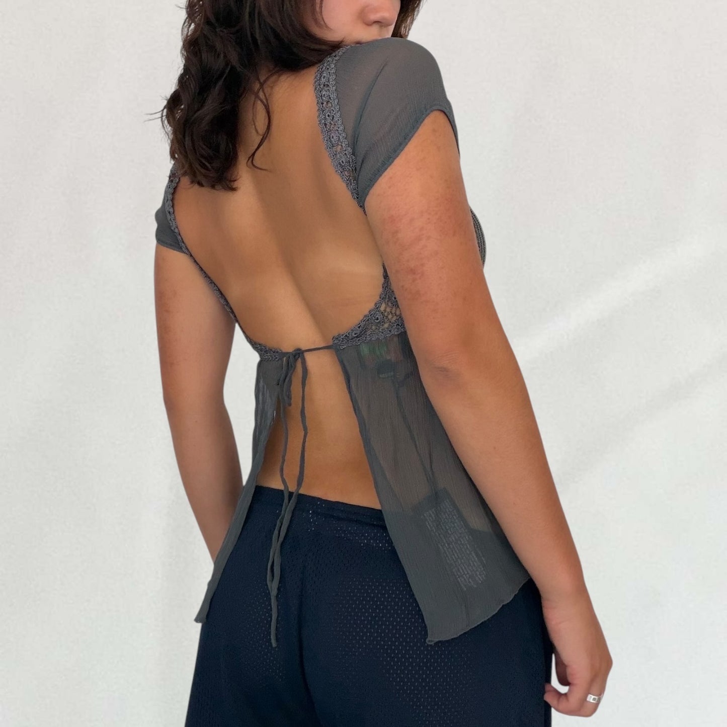 Miss Sixty backless T-shirt