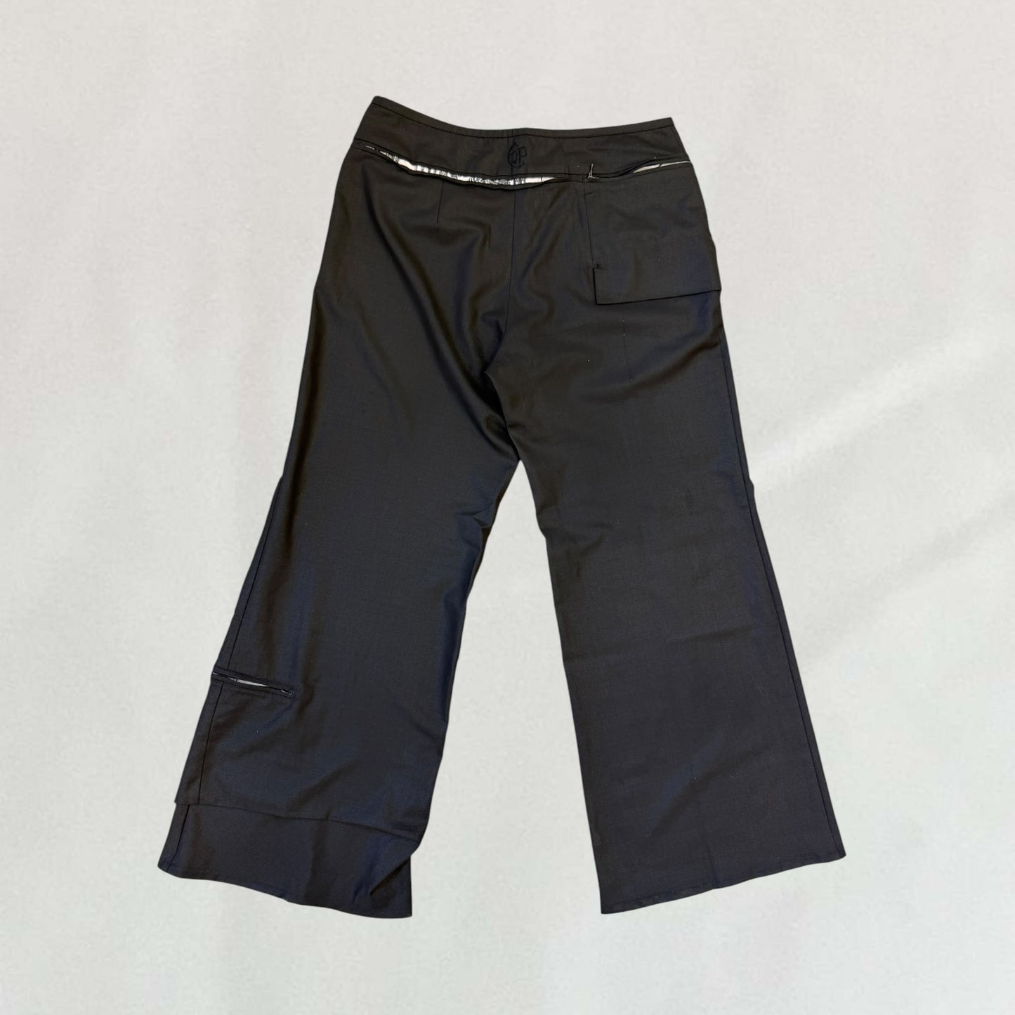 Cop Copine pouch detail trousers
