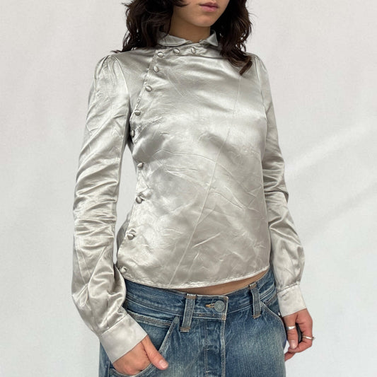 Prada asymmetric shirt