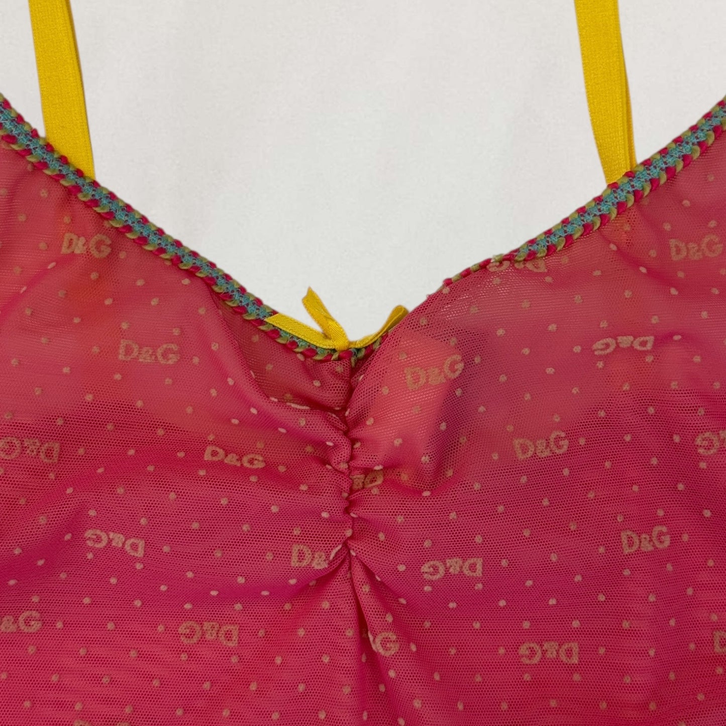 Dolce & Gabbana polka dot cami