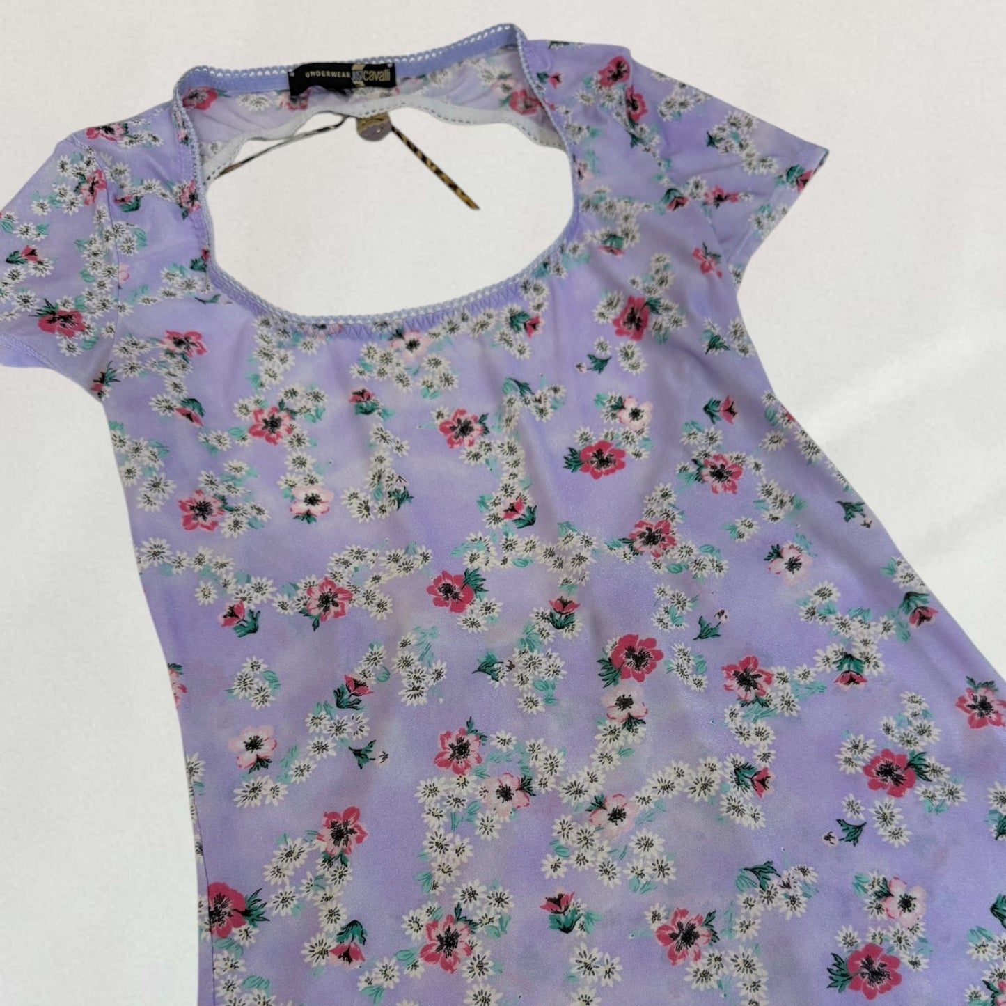 Roberto Cavalli backless T-shirt
