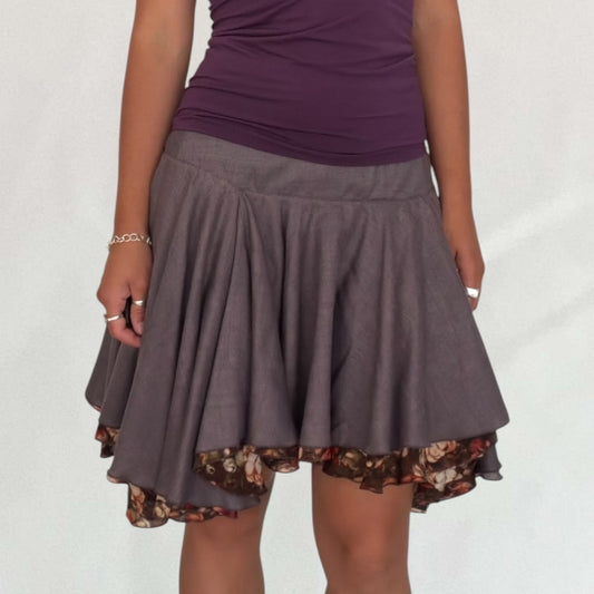 Roberto Cavalli double layer skirt