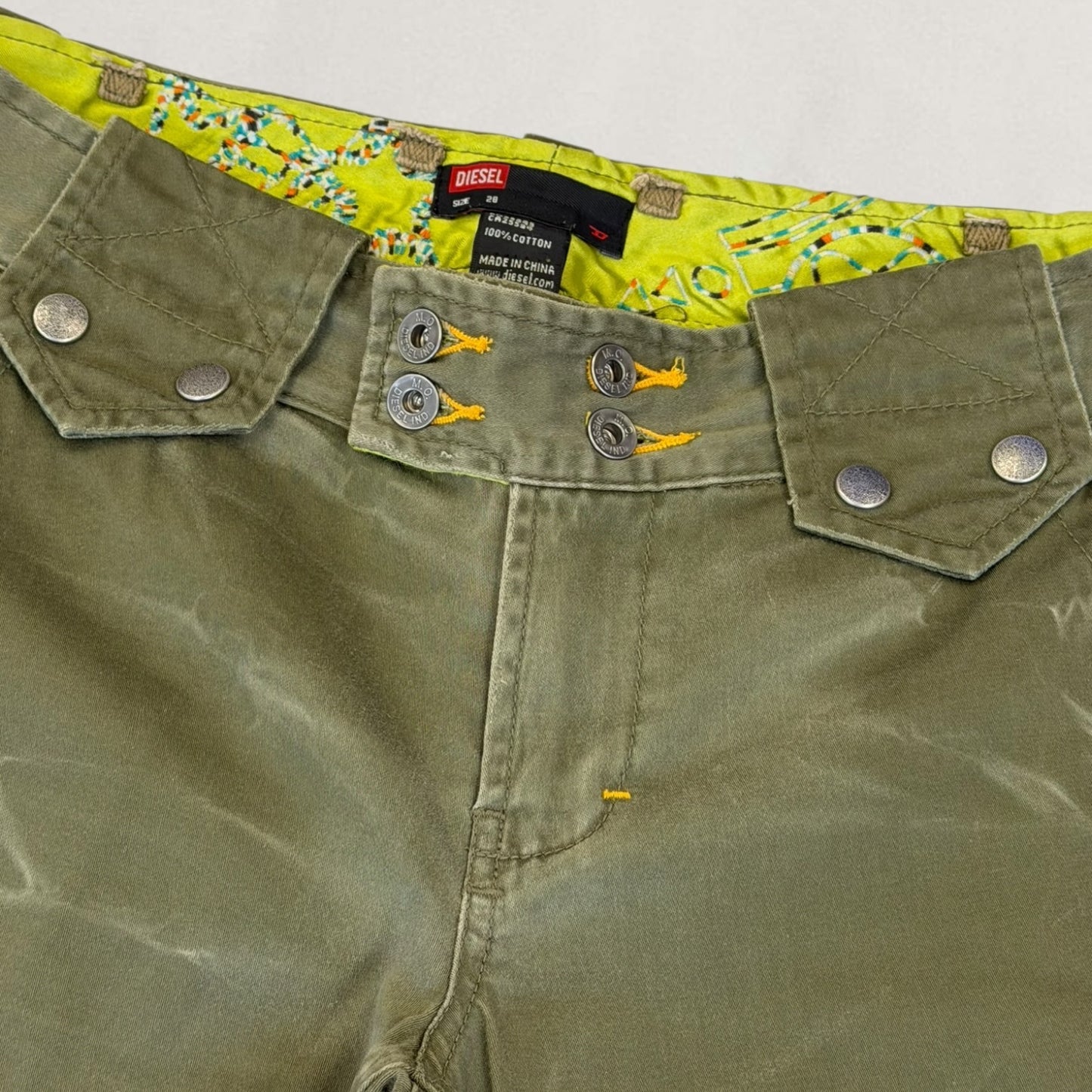 Diesel capri shorts