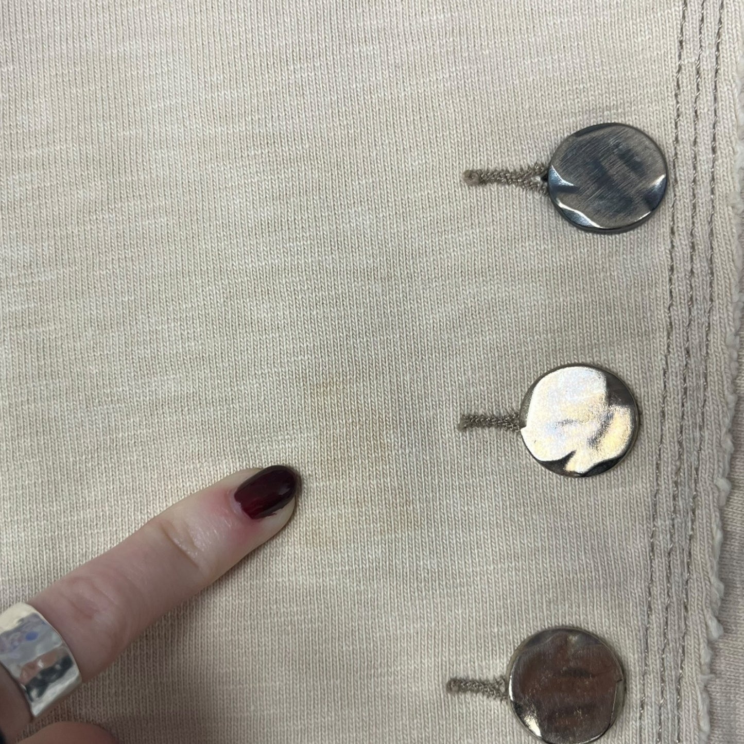 Marithé + François Girbaud asymmetric jacket