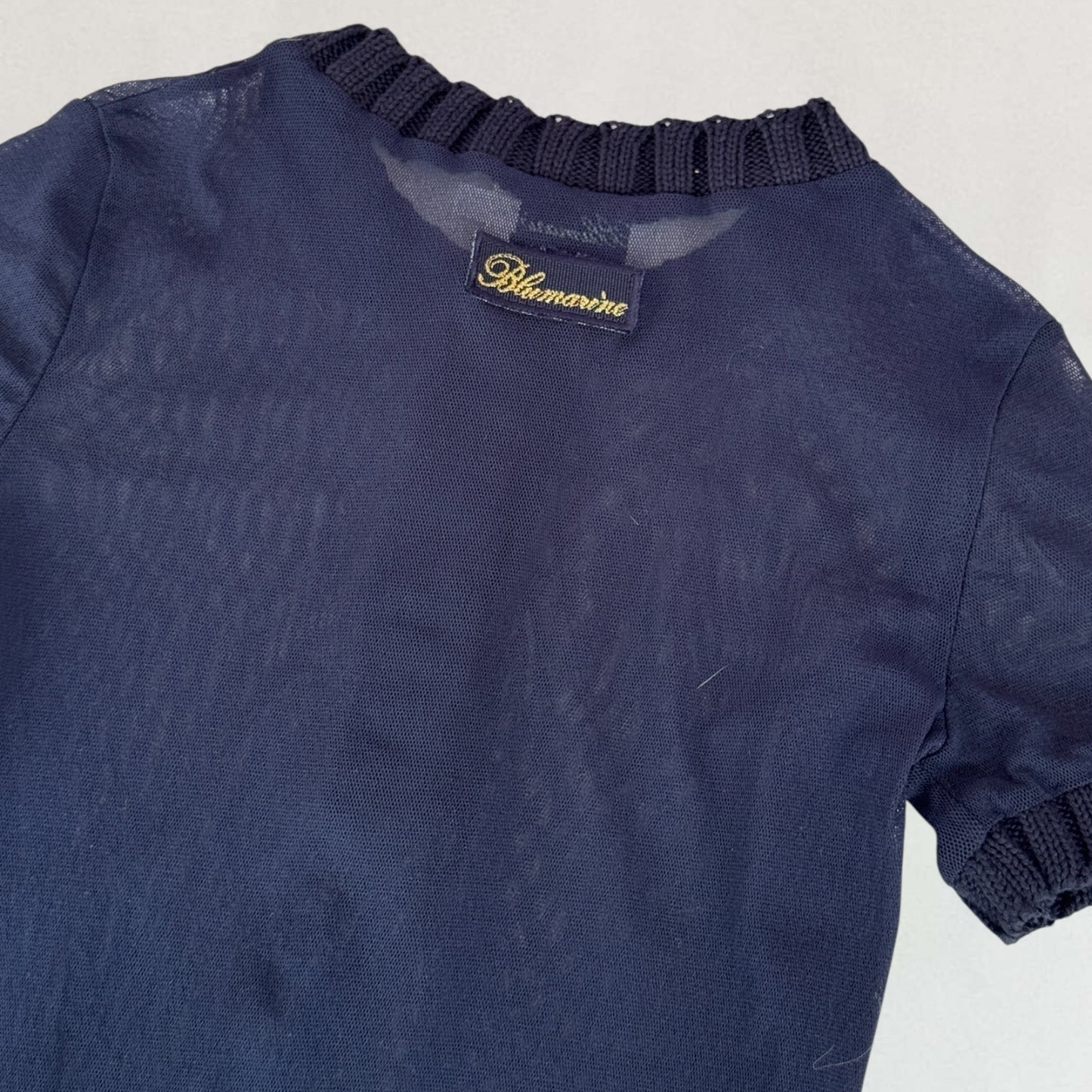 Blumarine sheer T-shirt