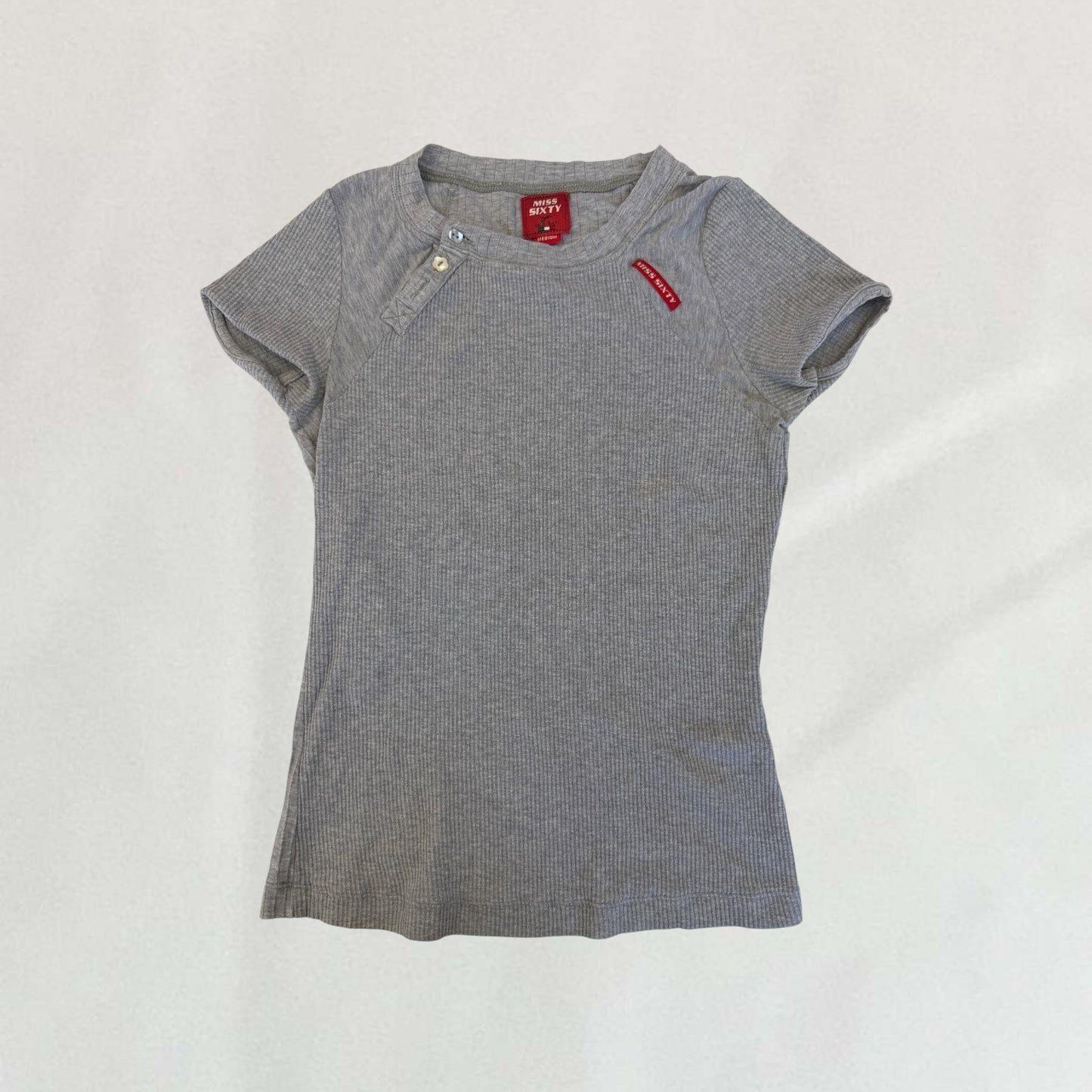 Miss Sixty button T-shirt