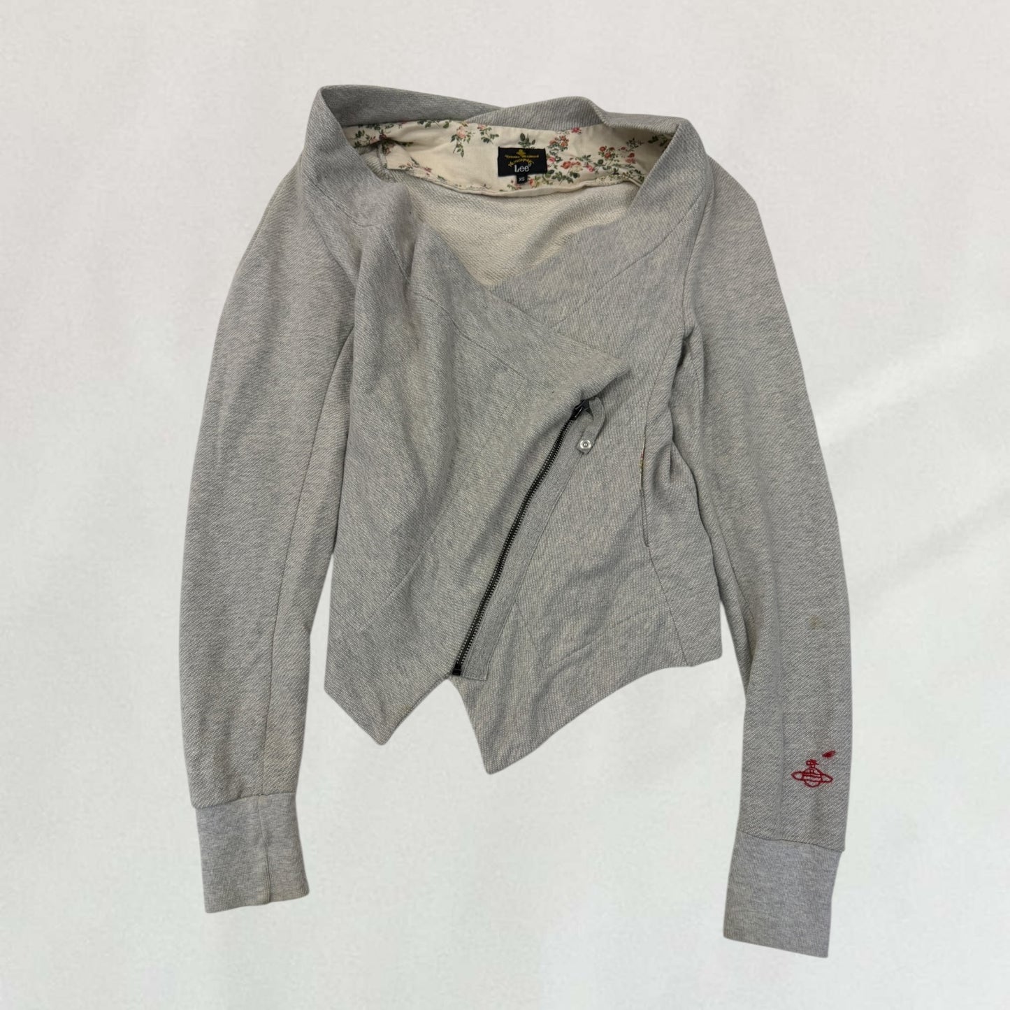 Vivienne Westwood x Lee asymmetric cardigan