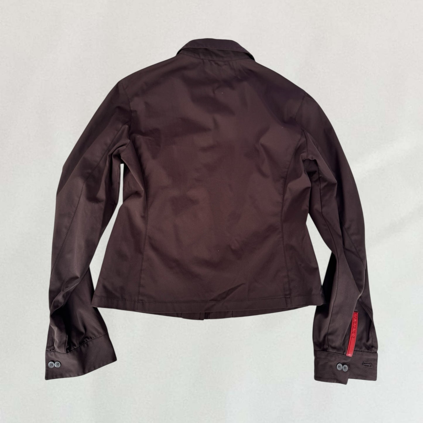 Prada asymmetric jacket