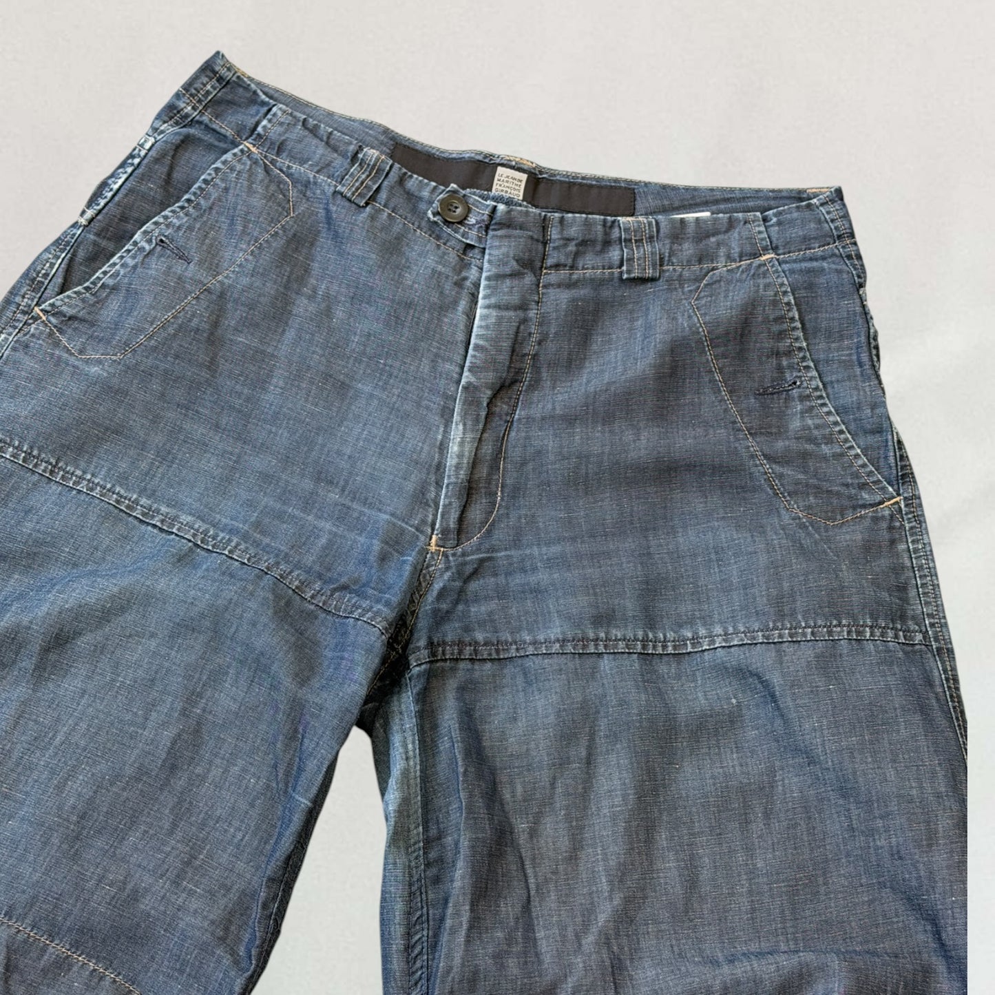Marithé + François Girbaud wide leg trousers