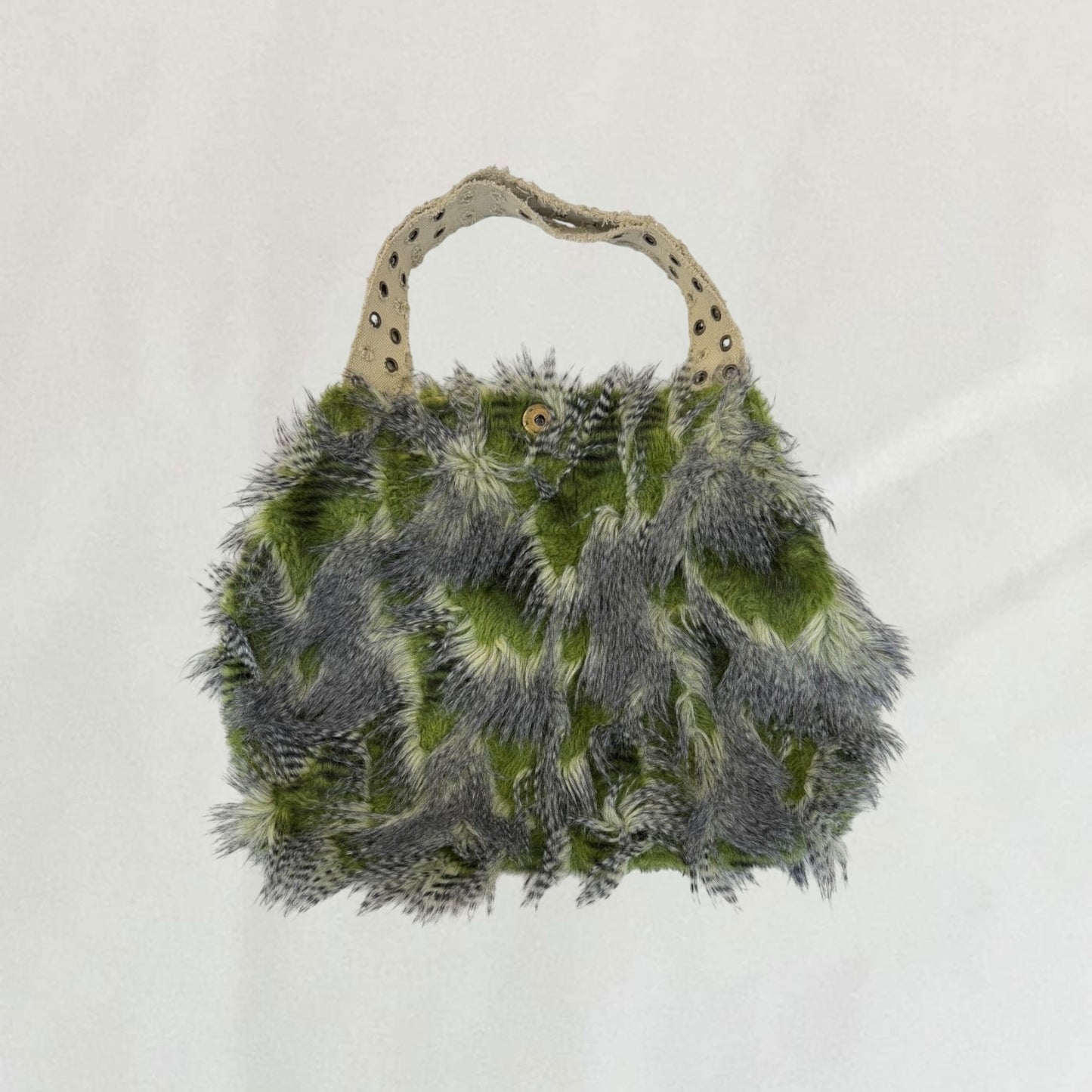 Custo Barcelona fur bag