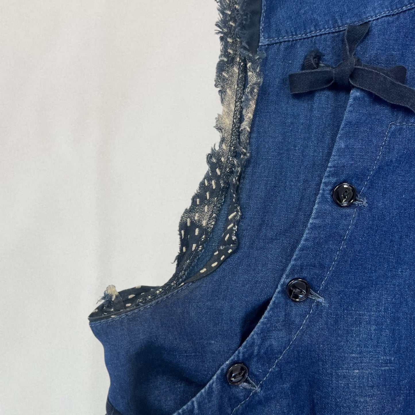 Marithé + François Girbaud asymmetric vest