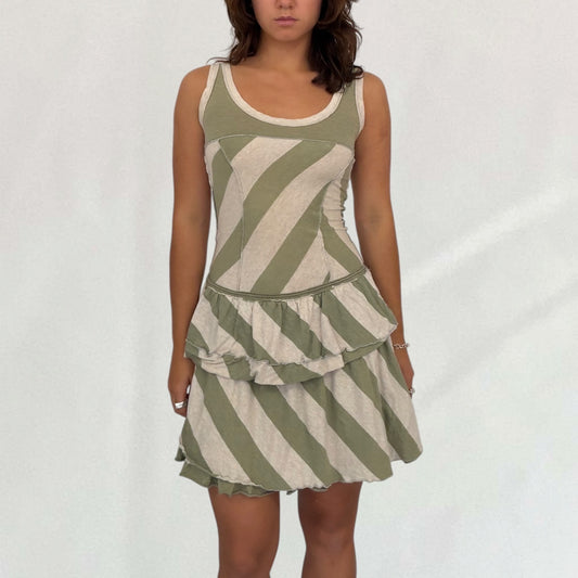 Marithé + François Girbaud striped midi dress