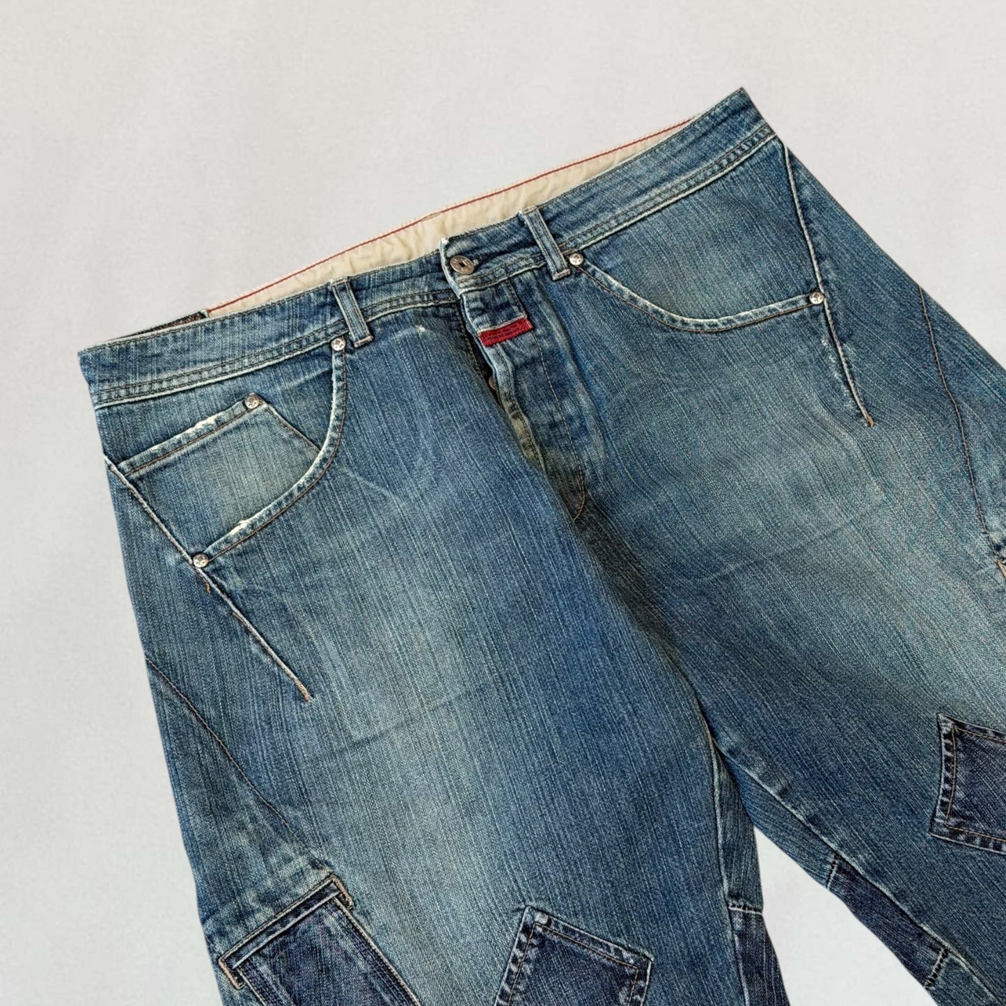 Marithé + François Girbaud wide leg jeans