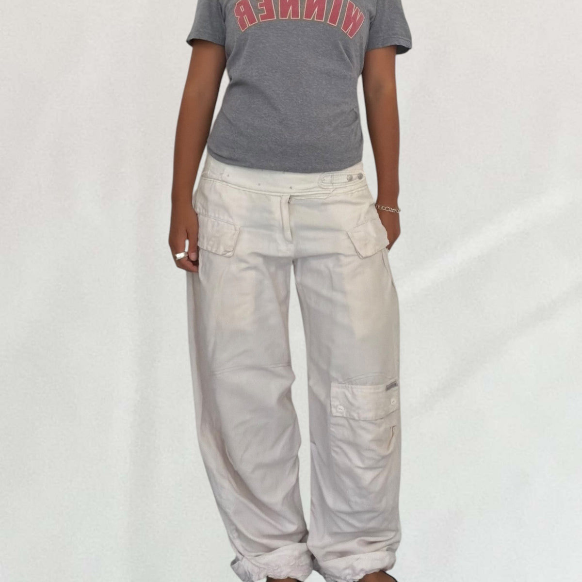 Marithé + François Girbaud cargo trousers