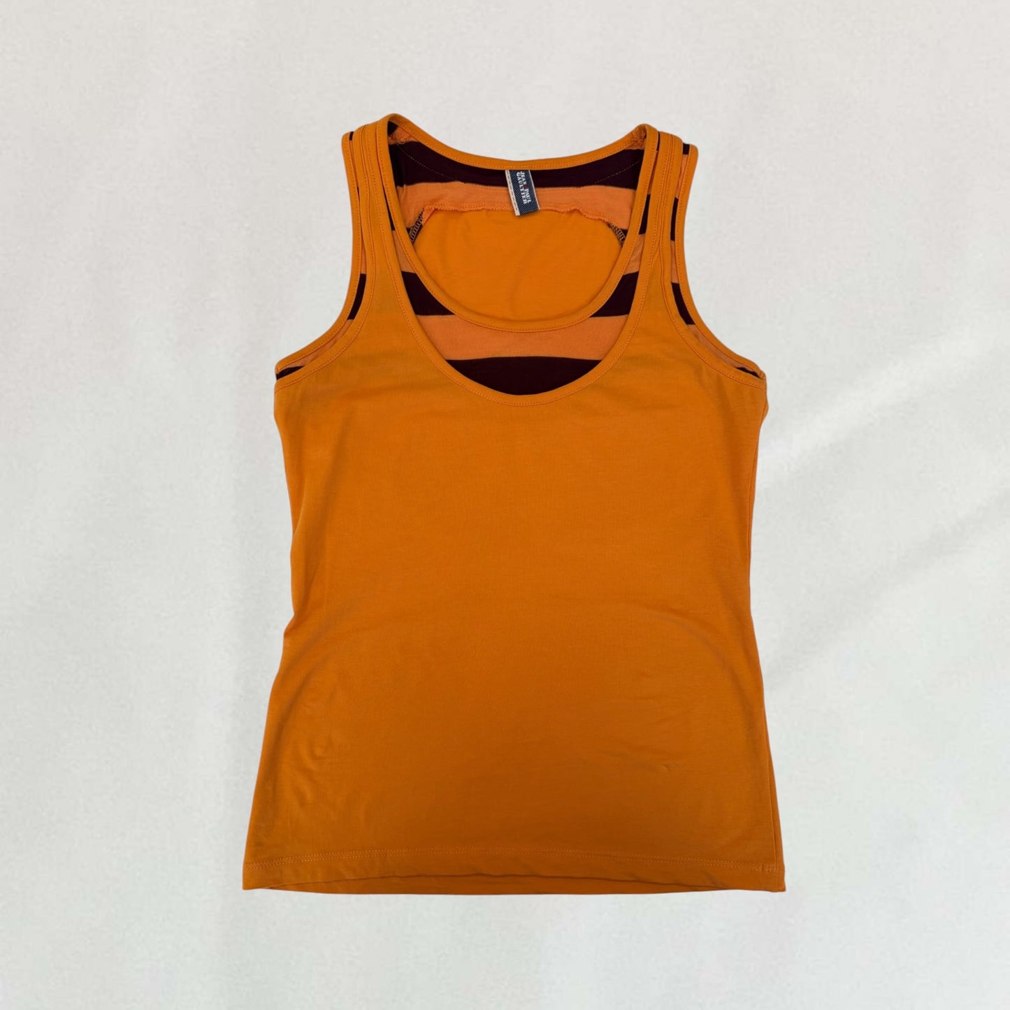 Jean Paul Gaultier double layered tank