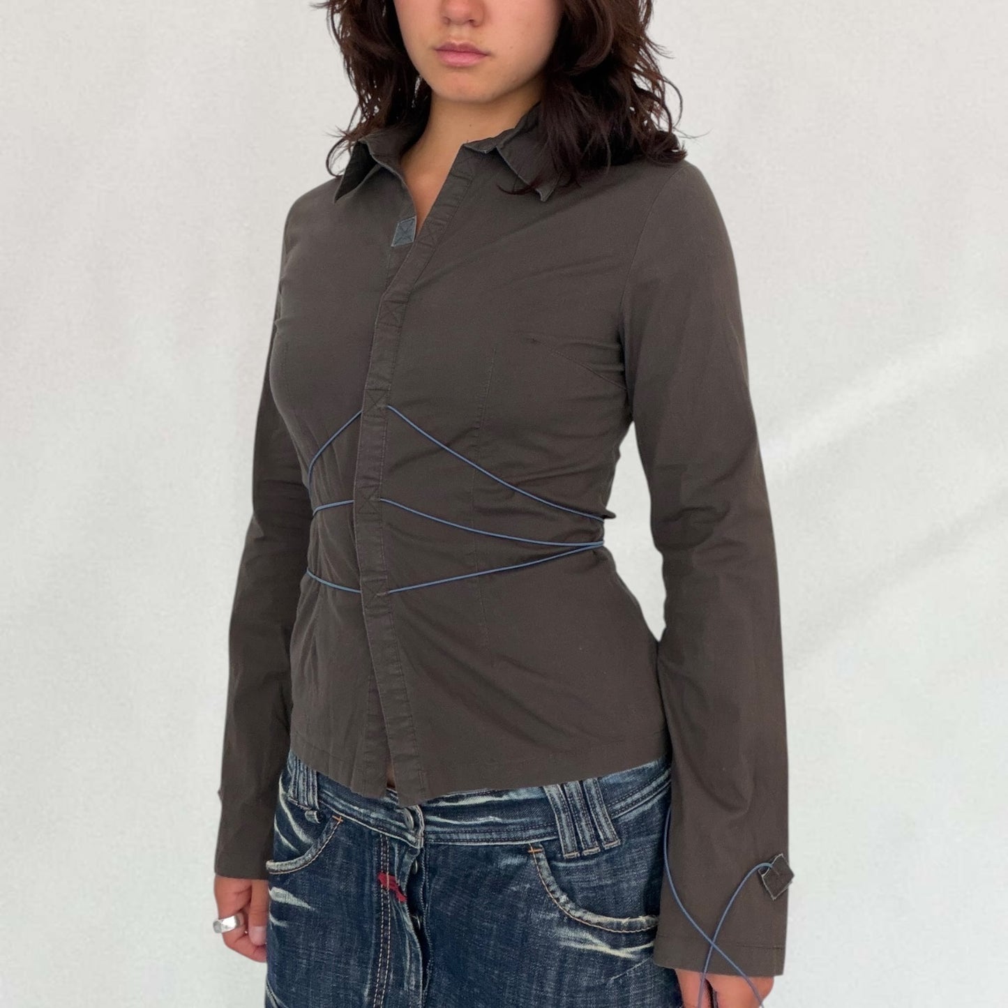 Cop Copine string shirt