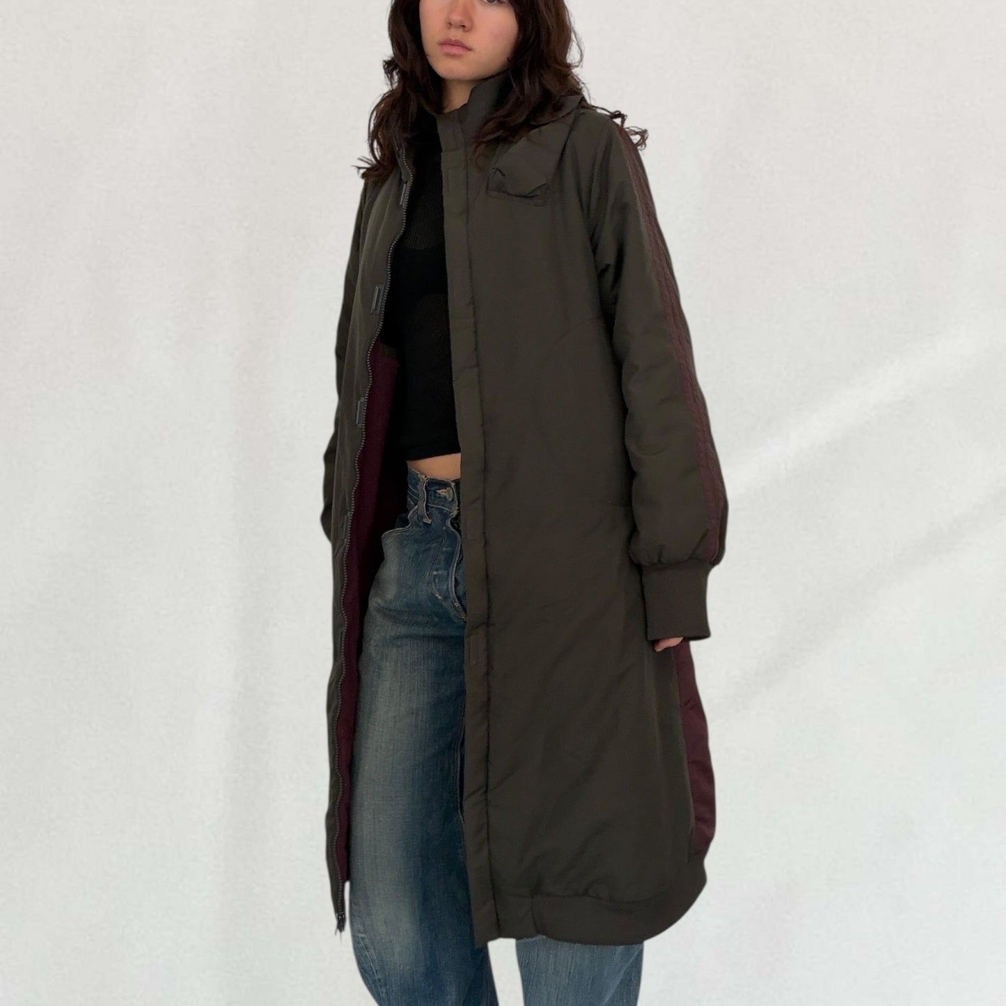 Cop Copine puffer trench