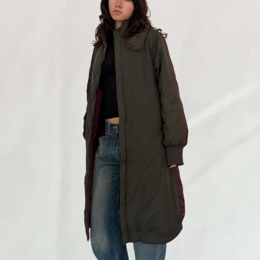 Cop Copine puffer trench