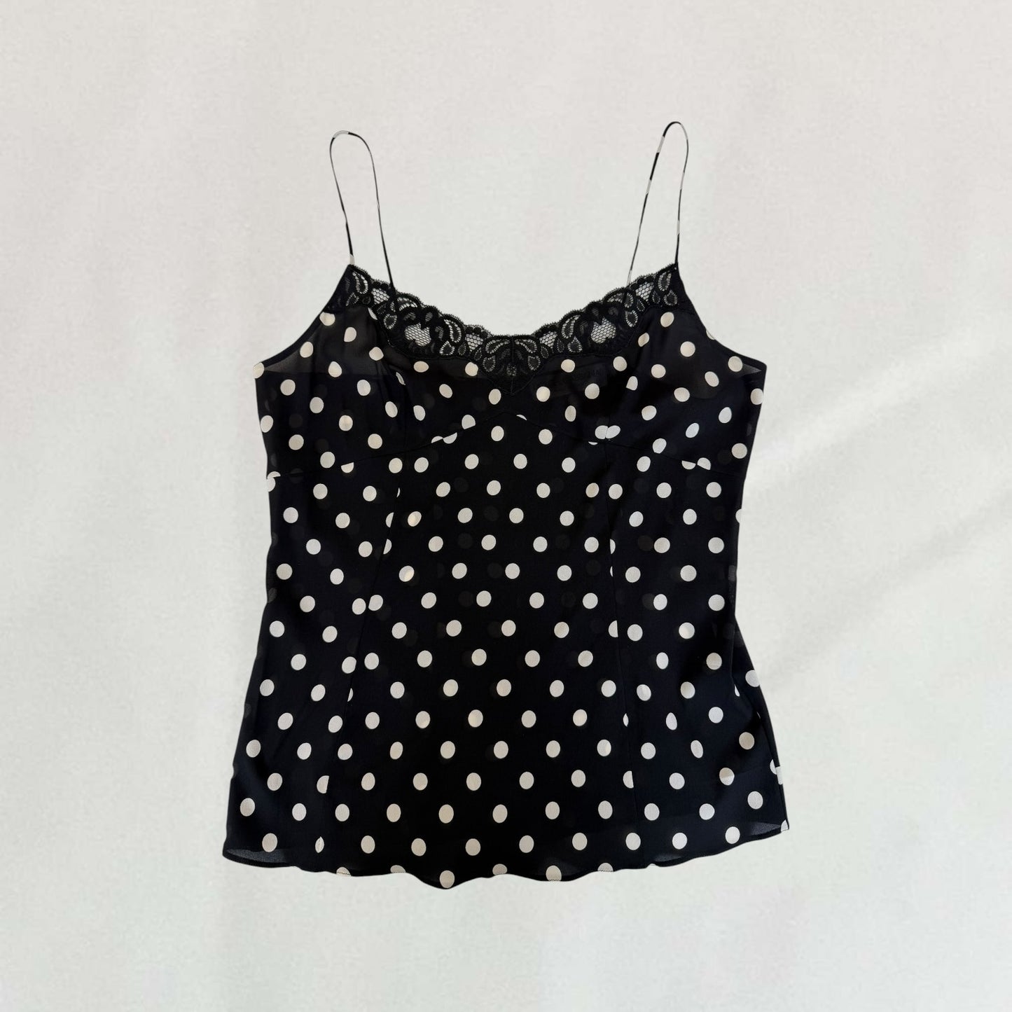 Dolce & Gabbana polka dot cami