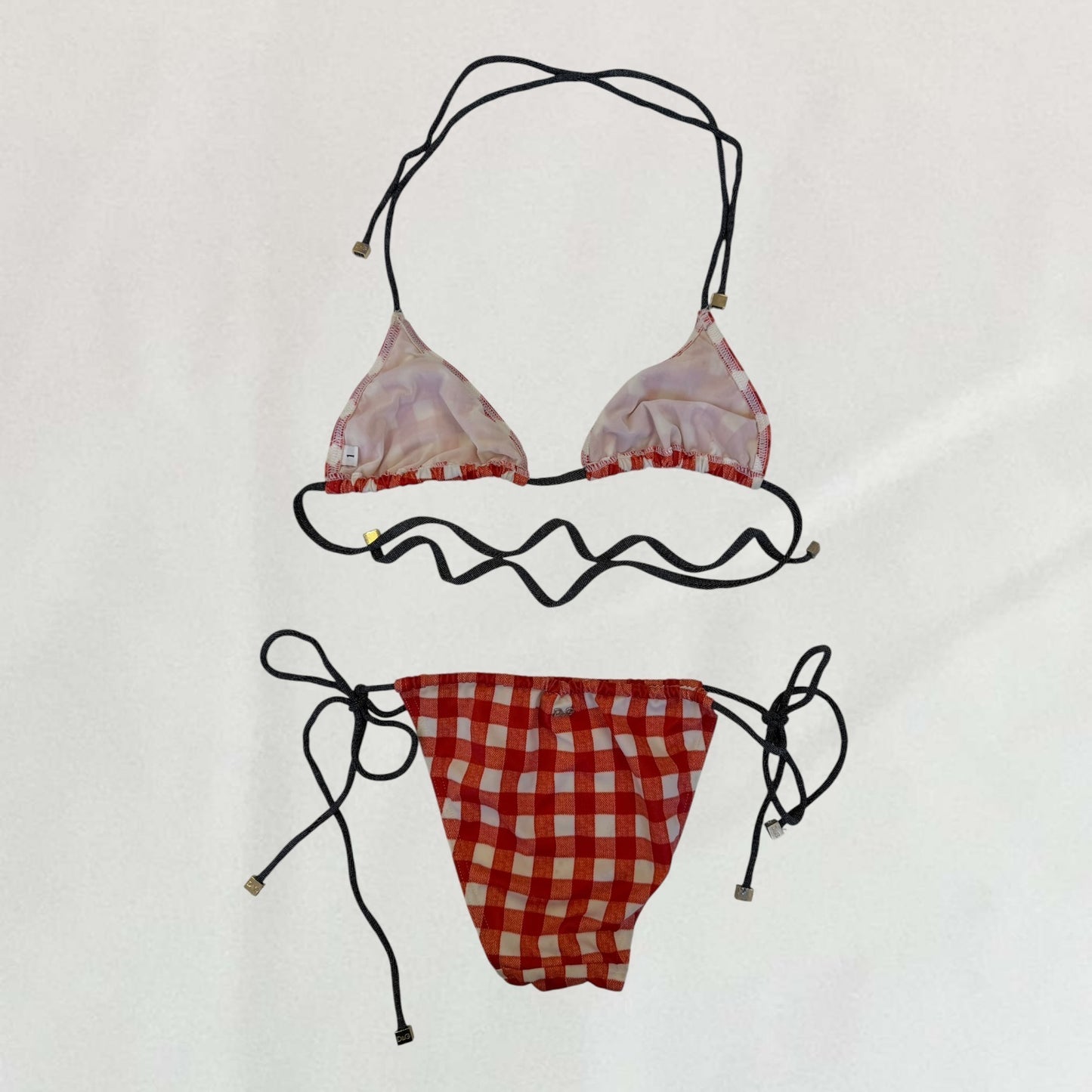 Dolce & Gabbana gingham bikini