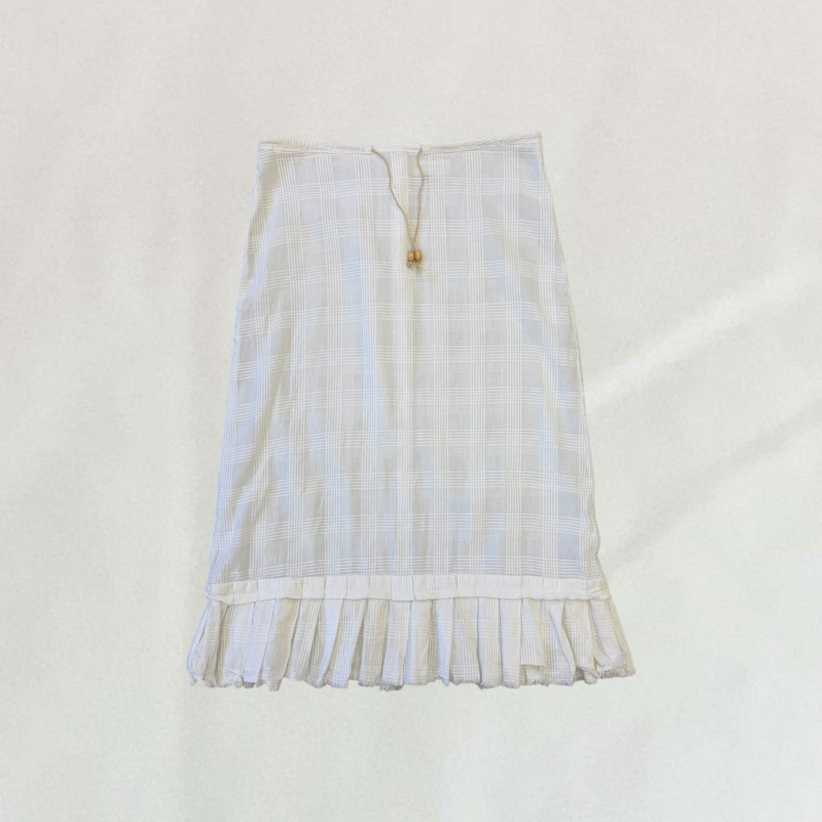 Miss Sixty plaid midi skirt