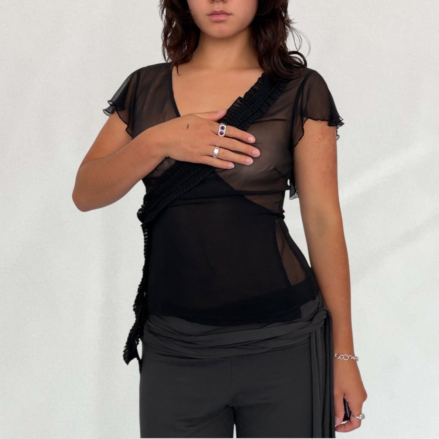 Roberto Cavalli wrap T-shirt