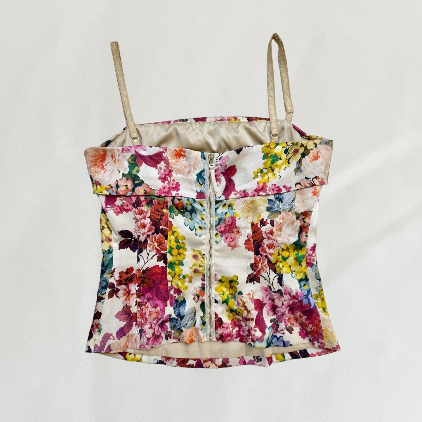 Dolce & Gabbana floral corset top