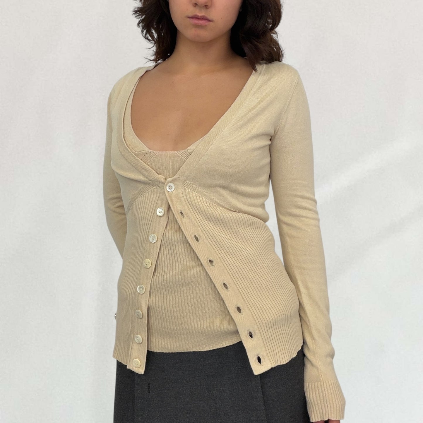 Dolce & Gabbana knitted cardigan set