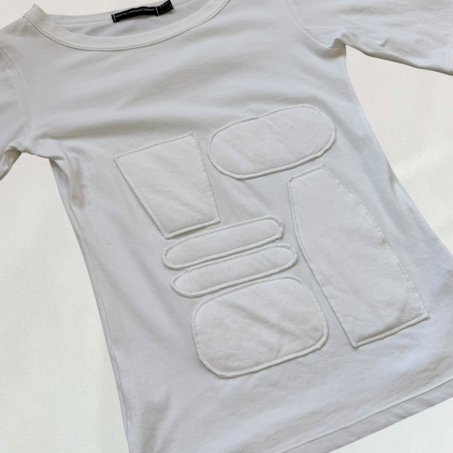 Marithé + François Girbaud 3/4 length sleeve top