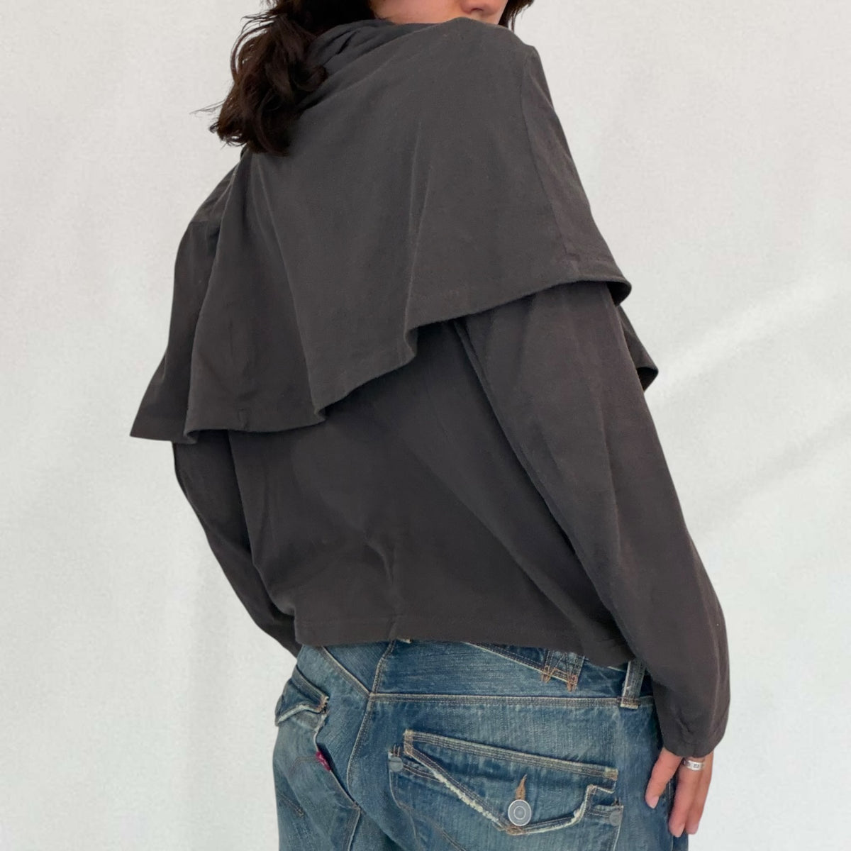 Ann Demeulemeester layered long sleeve top