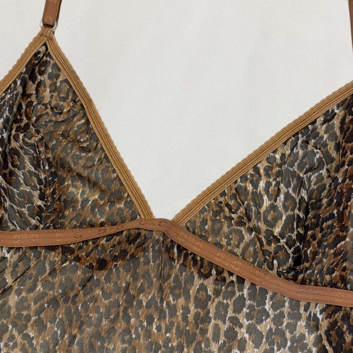 Dolce & Gabbana leopard print cami