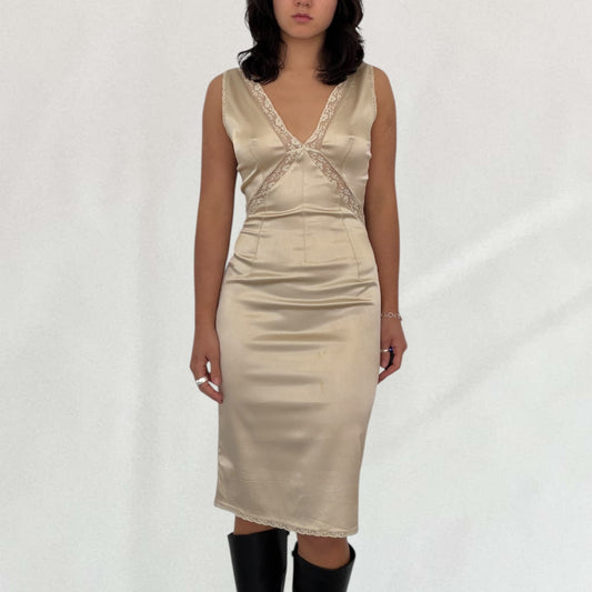 Dolce & Gabbana satin dress